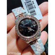 [NEW][FREE Bonia Watch Pouch] BONIA Women Elegance Stainless Steel Watch 32 mm Case BNB10553-3634S