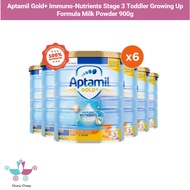 Aptamil Gold+ Immuno-Nutrients Stage 3 Toddler Growing Up Formula Milk Powder 900g