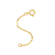 ZHOU LIU FU 周六福 18K/750 Real Rose Gold Extender for Necklace Bracelet Anklet Extenders for Jewelry G