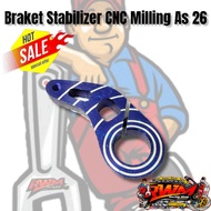 BREKET STABILIZER matris ohlins ride it as 26 breket stabilizer depan samping sleep engine herex cb