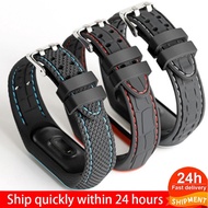 Bracelet For Xiaomi Mi Band 3 4 5 6 Sport Strap Watch Silicone Wrist Strap For Xiaomi Mi Band 3 4 5