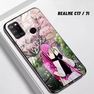 Softcase Glass Kaca REALME 7i C17 - Casing hp REALME 7i C17 [ S21 ].
