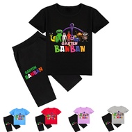 2026 E-commerce Children's Clothing Garten of Banban Garden Short-Sleeved T-Shirt Summer+Shorts K542