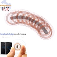 Strongaroetrtr 5/10pcs CUID NFC Tag 25mm Rewritable Transparent Coin Card NFC Label For Proximity Ke