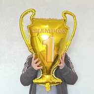 World Cup FIFA Golden Trophy Shape Aluminum Foil Balloon Competition Champion Wine Glassinu Celebrat