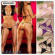 MAGICIAN1 Bra Set Woman Tie Sexy Adjustable Panties