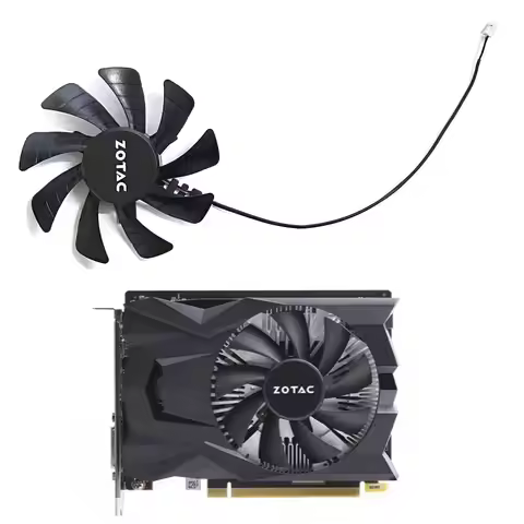 85MM 2PIN GA92S2U DC 12V 0.465A GTX1650 GPU fan suitable for ZOTAC GeForce GTX 1650 SUPER-4GD6 graph