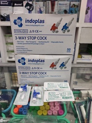 3 Way Stopcock Valve - Sold per Piece Indoplas - Medical 3Way Stop Cock