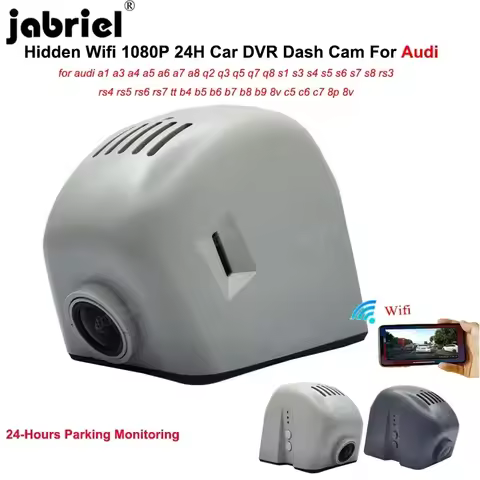 Wifi Car Dvr Dash Cam Camera 24H for Audi A3 8v 8p A5 A4 B8 B9 A6 C7 A6 A7 Q5 Q7 Q3 Q8 Q4 Rs3 Rs7 S5