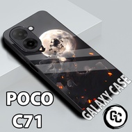 Glossy Softcase poco C71/Case poco C71 Anime/case poco C71 glitter/casing poco C71/case hp poco C71