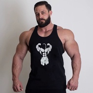 Men's GYM SINGLET FITNESS SPORT Men's Top MUSCLE