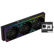 Thermalright MJOLNIR VISION 360 ARGB V2-UB BLACK&WHITE AIO CPU LIQUID COOLER MV360 ARGB V2-UB BLACK&