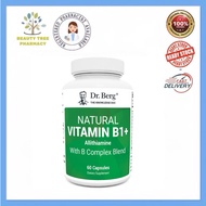 Dr. Berg Natural Vitamin B1+ with B Complex Blend 60 Capsules