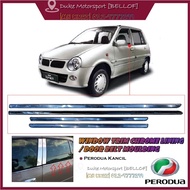 Perodua Kancil 660 850 Door Belt Moulding Chrome Lining Chrome Tingkap Window Trim Chrome Sporty Door Lining Chrome 3D