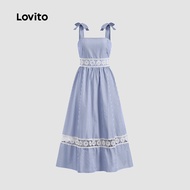Lovito Boho Dress Tribal Print Pattern Summer/Spring Dress for Women L124AD726 Lovito Boho Kakahu Ta
