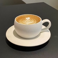 【SG Stock】300ml Matte White Ceramic Drinkware Ceramic Mug Set Coffee Mug Set Tea Mug Set