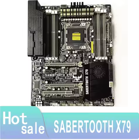 SABERTOOTH X79 X79 X79M 2011 Socket LGA 2011 Core i7 LGA2011 DDR3 100% testing ok