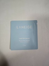 Laneige Water bank Blue Hyaluronic Moisture Cream 水庫補濕微質酸補濕乳霜 1ml