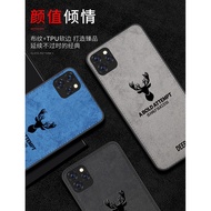 Casing for Huawei Mate 30 20 x 10 P50 P40 P30 P20 Pro Case Cover Canvas Leather Phone Soft TPU Silicone Bumper Deer Pattern Design mate30 mate20 mate20x mate10 p40pro p30pro p20pro p50pro mate30pro mate20pro mate10pro