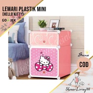 LEMARI PLASTIK 1x2 / LEMARI MINI / LEMARI PORTABLE / LEMARI BAJU LIPAT SHENAR