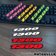 Suitable for fjr1300 xjr1300 st1300 k1300s Suzuki Falcon gsx1300 Displacement Label Sticker Decal