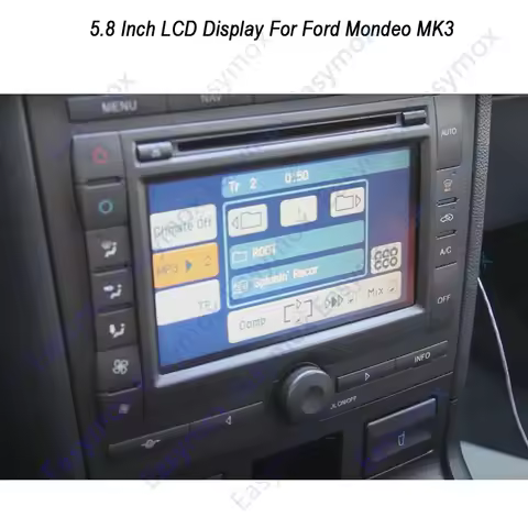 5.8" TFT LCD Display TJ058NA01AA LTL582T-9161-2 for Ford Mondeo MK3 2007-2013 DVD Navigation Audio S