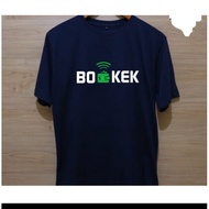 MEN'S TSHIRT GOJEK PLESETAN BOKEK CUTE T-SHIRT / 30S COMBED/ READY/