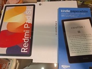 Redmi Pad SE 11吋    小米 平板6 11吋 Amazon Kindle Paperwhite Signature Edition Wifi (32GB) 平板電腦 
