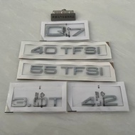 Audi Q7 Rear Wordmark Modified 40 45 55TFSI Displacement 3.0 T 3.6 4.2 Digital Four-Wheel Drive Tail