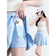 Ai2 White Sports Short Skirt - Perfect for Summer Tennis & Yoga