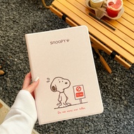 Snoopy iPad 10.2 7th 8th 9th iPad Pro 10.5 or iPad Air3rd 10.5inch Protective Case Trifold Pen Slot