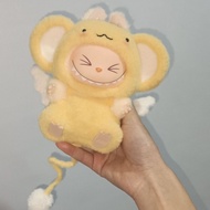 F 1st Generation 2nd Generation LABUBU Vinyl Doll "Variety Sakura" Baby Clothes 15cm Rabu Cloth Dres