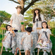 love is Family Set Roman Cream Color (Code 234) Family Matching Outfit Set Family Set Clothes Family