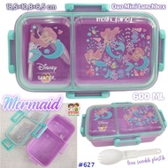 Ariel Divided Lunch Box Ariel Mermaid Mini Divided Lunch Box Girls' Lunch Box Trio Lunchbox Mini Ari