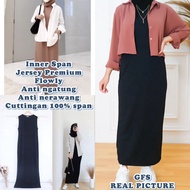 GIRLFASHIONSTORY ORIGINAL INNER DRESS SPAN INSPAN LONG DRESS Woman Dress Woman Dress Korean Style