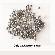 100pcs 6.5mm0.26" Tyre Snow Gripping Studs Aluminum Tire Spikes Winter Studded Mountain Bike Spikes for Fat bike Mount TIres