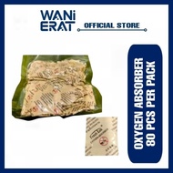 OXYGEN ABSORBER 50CC FOOD GRADE 80PCS | PENYERAP OKSIGEN