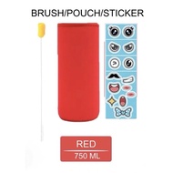 Tupperware Brands H2Go bottle 750ml pouch tupperware bottle brush sticker