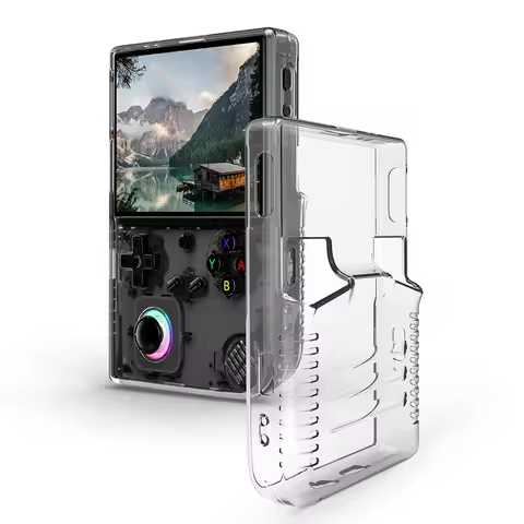 Suitable for Anbernic RG 40XXV game console protective cover TPU cooling transparent anti-drop case