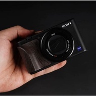 Wood Camera Hand Grip Holder Handle Sticker For Sony ZV1 ZV1M2 ZV1F