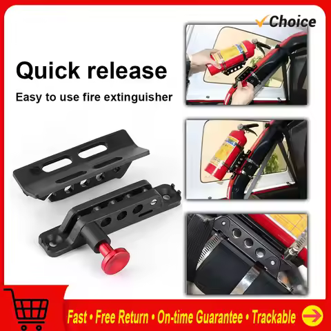 Extinguisher Mount Bracket Adjustable Fit for Sport/ JK/ Sahara Fire Extinguisher Bottle Fire Exting