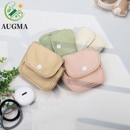 AUGMA Mini Portable Coin Purse, Canvas Card Organizer Student Simplicity Wallet, Small Lipstick Bag 