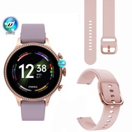 FOSSIL Gen 6 5E 42mm Women Smart Watch strap  Fossil Gen 6 5E 42mm strap Silicone strap Fossil Q Ven