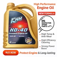 ⭐️⭐️ KHH HD40 SAE 40 PREMIUM ENGINE OIL 4LITRE⭐️⭐️