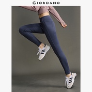 Giordano High-Stretch Knitted Shark Pants with Wide Waistband & Brand Print – high-stretch comfortab
