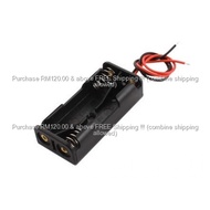Battery Holder 2 x AAA - Flat Type-wss