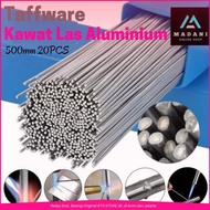cod Taffware Kawat Las Aluminium 500 mm 20 pcs 1.6mm 2.0mm 2.4mm listrik evap kulkas suhu renda ting