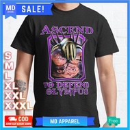 Hades Ascend to Defend T-Shirt - Olympus Premium T-Shirt