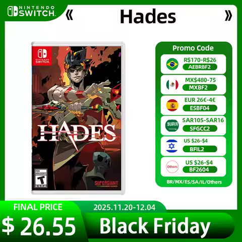 Nintendo Switch Game Deals Hades - Stander Edition - 100% Original Games Physical Card Support TV Ta