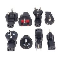 สายกำลังไฟฟ้าคอมพิวเตอร์สายไฟพ่วงถอดเปลี่ยนได้มาตรฐาน IEC C13 C14พร้อมใช้กับปลั๊กออสเตรเลียและสหภาพย